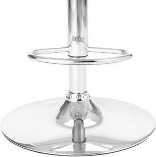 Sunvega Modern Rotatable Adjustable Bar Stool with Padded Seat and Backrest