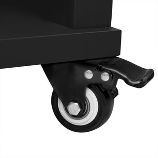 Sunvega Extendable Kitchen Island with Dining Table Internal Storage and Power Outlet