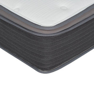 Sunvega Plush Euro Top Gel Memory Foam Hybrid Mattress with Pocket Coils