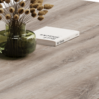 Sunvega Modern Rectangular MDF Dining Table for Six with Waterproof Surface