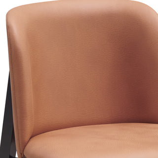 Sunvega Padded Side Chairs with Curved Design and Comfortable Backrests for Living Room