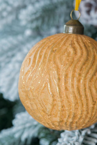 Sunvega Glass Glitter Painted Christmas Ball Ornaments Set of 12 for Holiday Decor