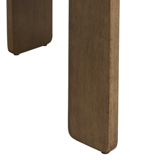 Sunvega Modern Upholstered Dining Chairs Set of 2 with Beige Chenille Fabric and Light Brown Wood Legs