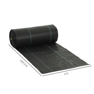 Sunvega Heavy Duty Woven Weed Control Fabric Landscape Ground Cover 140 GSM