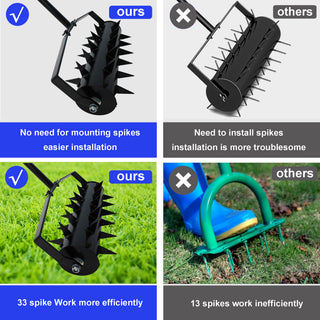 Sunvega 4 Wheel Heavy Duty Water Hose Reel Cart with Storage Basket and Weather Resistant Finish