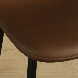 Sunvega Modern Velvet Upholstered Dining Chairs Set of 4 with Black Metal Legs