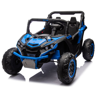 Sunvega 24V Two-Seater Kids Ride On UTV with Remote Control and Four-Wheel Suspension