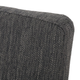 Sunvega Contemporary Upholstered Dining Chairs with Rubberwood Legs and Tapered Design