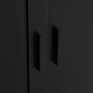 Sunvega Two Door Storage Cabinet with Adjustable Shelf Made of MDF Board for Bathroom