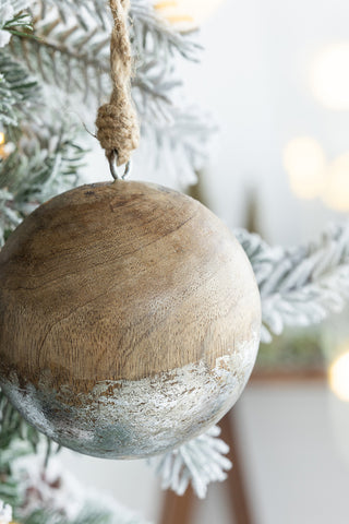 Sunvega Glass Glitter Painted Christmas Ball Ornaments Set of 12 for Holiday Decor