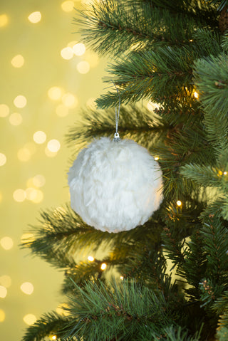 Sunvega Weathered Finish Iron Snowflake Hanging Ball Ornaments for Holiday Decor