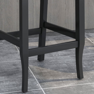 Sunvega Vienna Contemporary Tufted Wingback 31 Inch Counter Stools Set of 2