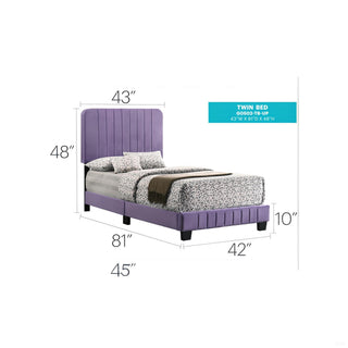 Sunvega Twin Bed Frame in Crisp White for Compact Living Areas