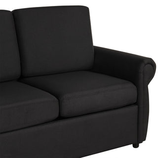 Sunvega Loveseat Sleeper Sofa Bed with Twin Memory Foam Mattress and USB Ports
