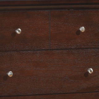 Sunvega Cappuccino Finish Storage Chest with Versatile Casual Style and Durable Build