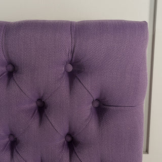 Sunvega Modern Button Tufted Upholstered Queen Size Bed Headboard with Adjustable Legs