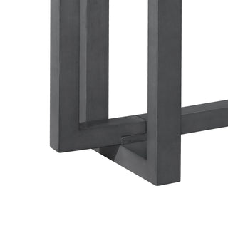 Sunvega Space-Saving Narrow 59-Inch Console Table with Durable MDF Construction for Entryway