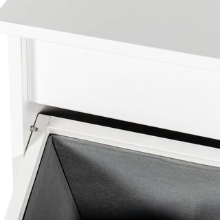 Sunvega Laundry Cabinet with 2 Removable Liner Bags for Easy Sorting and Storage