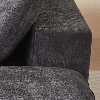 Sunvega Modern Chenille Cloud Sofa with High-Density Sponge Filling for Living Room