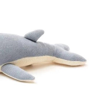 Sunvega Sophia the Playful Knitted Stuffed Dolphin Soft Toy