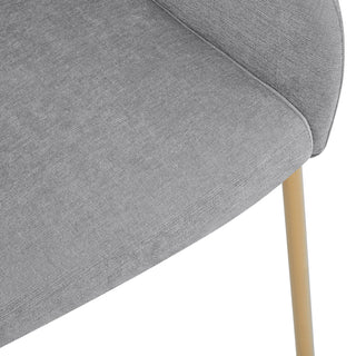 Sunvega Modern Upholstered Dining Chair Set of 2 with Comfortable Seat