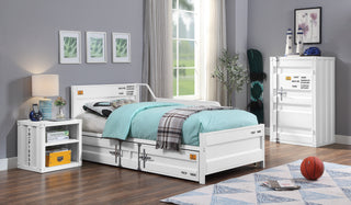 Sunvega Gunmetal 1-Door Chest with Container Lock and Metal Shelves