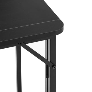 Sunvega Folding Desk Small Foldable 39.37 Inches Sturdy Writing Computer Desk