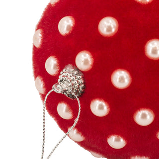 Sunvega Weathered Finish Iron Snowflake Hanging Ball Ornaments for Holiday Decor