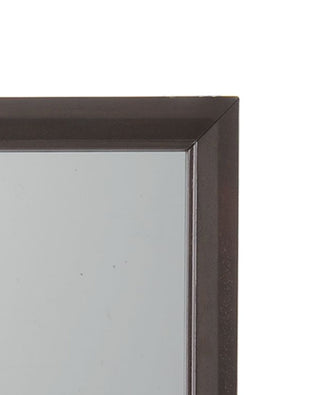Sunvega Madison Espresso Finish Nightstand with 2 Large Storage Drawers and Wood Frame