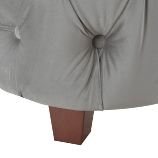 Sunvega Brooklyn King Tufted Panel Bed Headboard and Footboard Set in Caramel Tan Brown