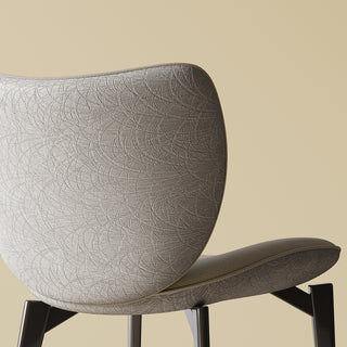 Sunvega Modern PU Leather Dining Chairs Set of 2 with Carbon Steel Frame for Kitchen