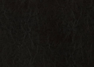 Sunvega Black Metal Frame Swivel Counter Height Chair with Brown Faux Leather Upholstery