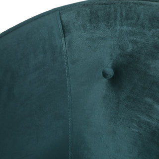 Sunvega Modern Glam Velvet Dining Chair with Button Tufted Waffle Stitch