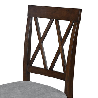 Sunvega Modern Faux Marble Dining Table with Solid Wood Legs for Kitchen Living Room