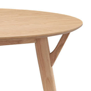 Sunvega 42 Inch Saving Place Dining Table with Wood Veneer Top for Kitchen Living Room