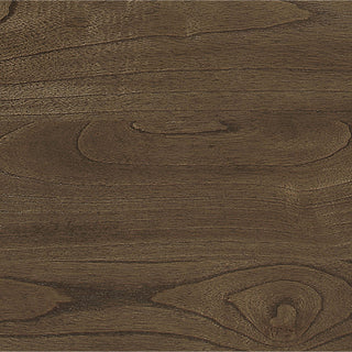 Sunvega Seaside Nutmeg Mindi Veneer Starburst Dining Table with Rustic Cream Legs