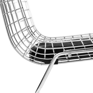 Sunvega Set of Two Polished Chrome Frame PU Leather Bar Stools with Fire-Resistant Upholstery