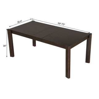 Sunvega Farmhouse Modern Solid Wood Rattan Bench for Covered Outdoor and Indoor Spaces