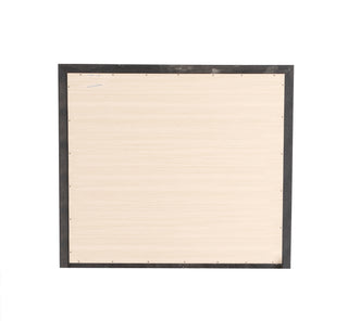 Sunvega Dark Brown Tufted Polyurethane Upholstered King Size Bed Frame