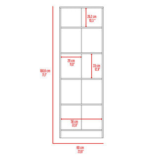 Sunvega Five Shelves Multistorage Pantry Cabinet with Double Door for Kitchen