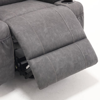 Sunvega Large 21 Inch Seat Width Electric Power Lift Recliner Chair with Massage