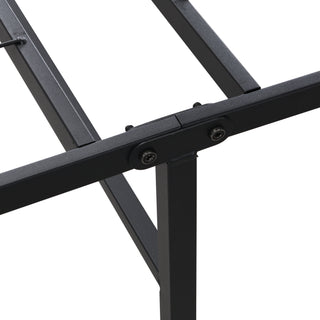 Sunvega Heavy Duty Steel Slat King Size Metal Platform Folding Bed Frame