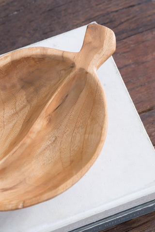 Sunvega 12x4 Inch Mango Wood Round Decorative Bowl with Natural Knots