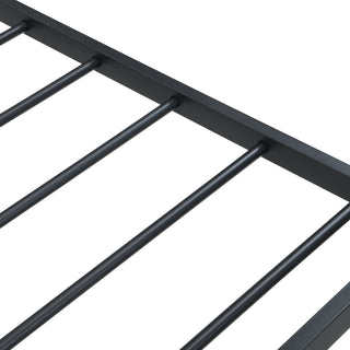Sunvega Heavy Duty Twin Size Metal Bed Frame with Reinforced Steel Slats