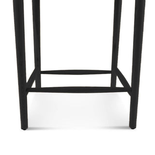 Sunvega Natural Ash Wishbone Counter Stool with Hand Woven Paper Cord Seat