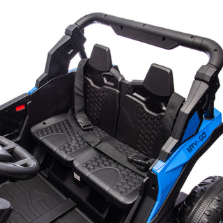 Sunvega 24V Two-Seater Kids Ride On UTV with Remote Control and Four-Wheel Suspension