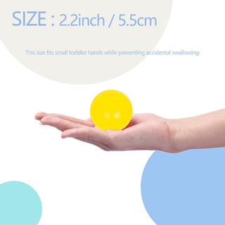 Sunvega 500 Count 2.2 Inch Crushproof Phthalate Free BPA Free Ball Pit Balls for Kids