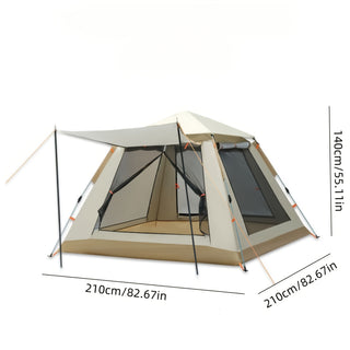 Sunvega 2-3 Person All-Season Camping Tent with Awning and Mosquito Screen