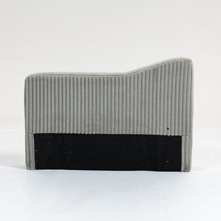 Sunvega Modular Sofa Single Armrest Backrest Module with Convertible Corduroy Fabric