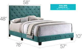 Sunvega Full Bed with Timeless Charm and Versatile Design for Comfortable Use